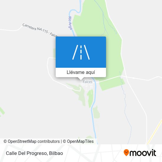 Mapa Calle Del Progreso