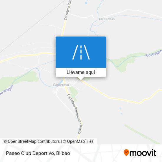 Mapa Paseo Club Deportivo