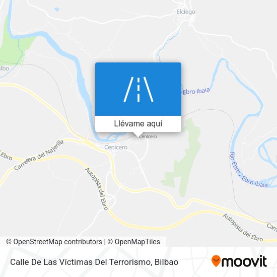 Mapa Calle De Las Víctimas Del Terrorismo