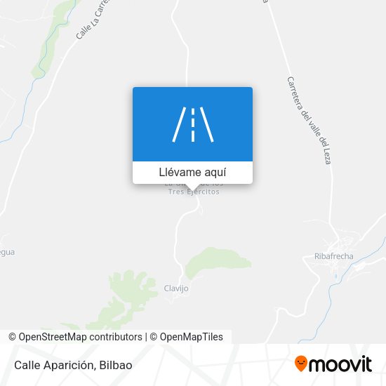 Mapa Calle Aparición