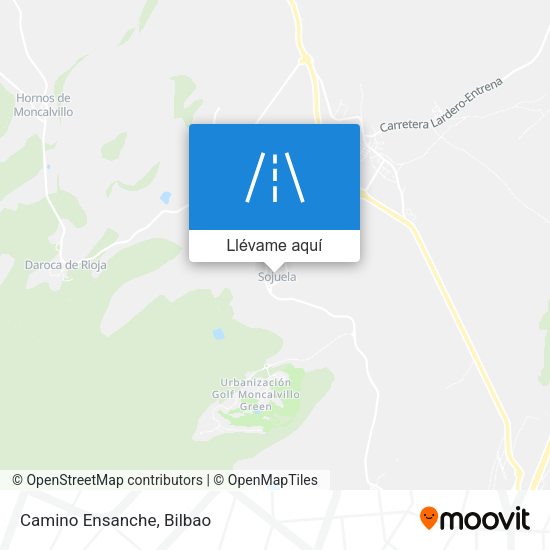Mapa Camino Ensanche