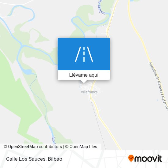 Mapa Calle Los Sauces