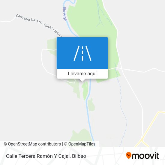 Mapa Calle Tercera Ramón Y Cajal