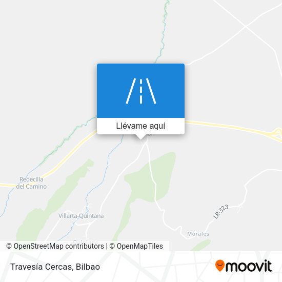 Mapa Travesía Cercas