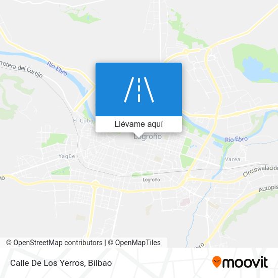 Mapa Calle De Los Yerros
