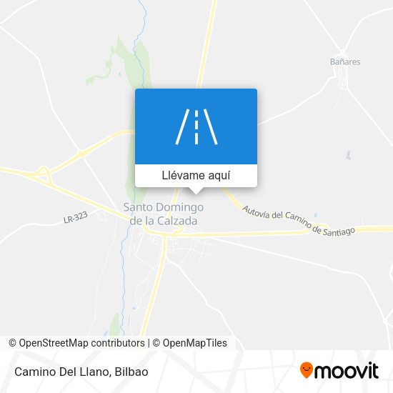 Mapa Camino Del Llano