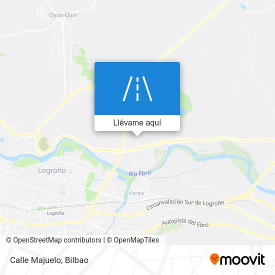 Mapa Calle Majuelo
