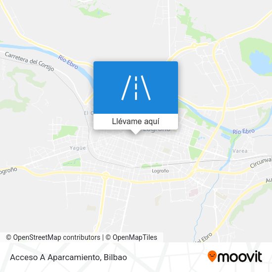 Mapa Acceso A Aparcamiento