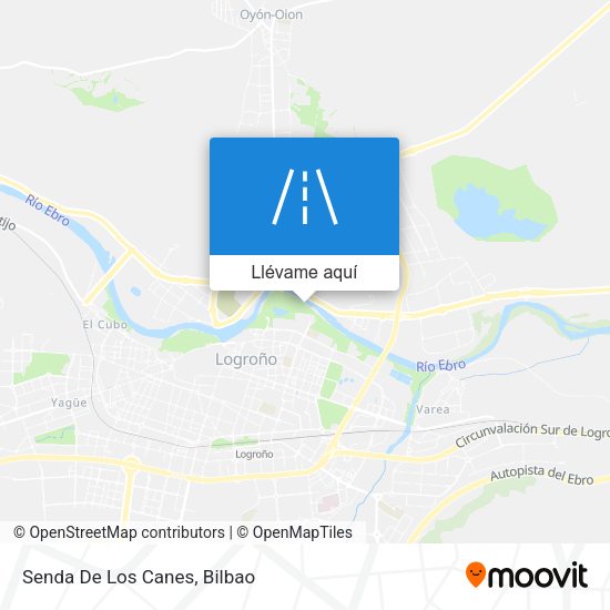 Mapa Senda De Los Canes