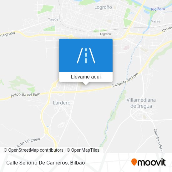Mapa Calle Señorío De Cameros