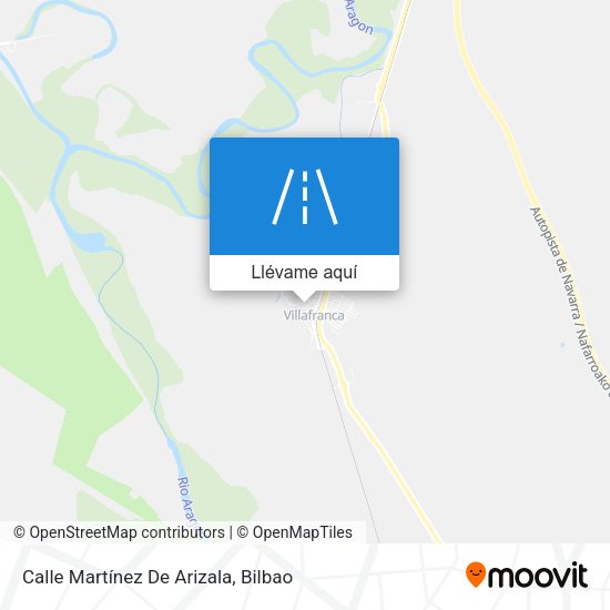 Mapa Calle Martínez De Arizala