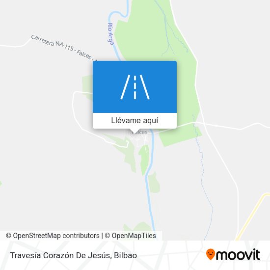 Mapa Travesía Corazón De Jesús
