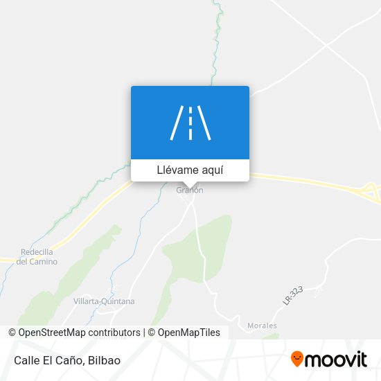 Mapa Calle El Caño