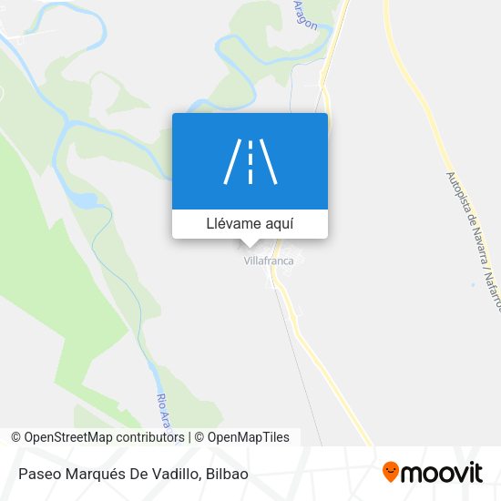Mapa Paseo Marqués De Vadillo