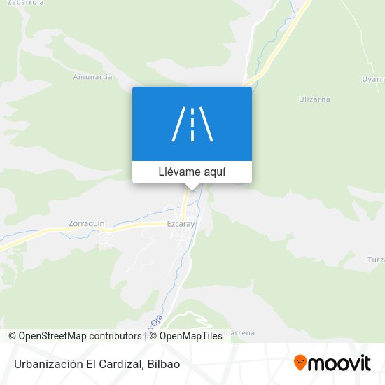 Mapa Urbanización El Cardizal