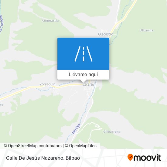 Mapa Calle De Jesús Nazareno