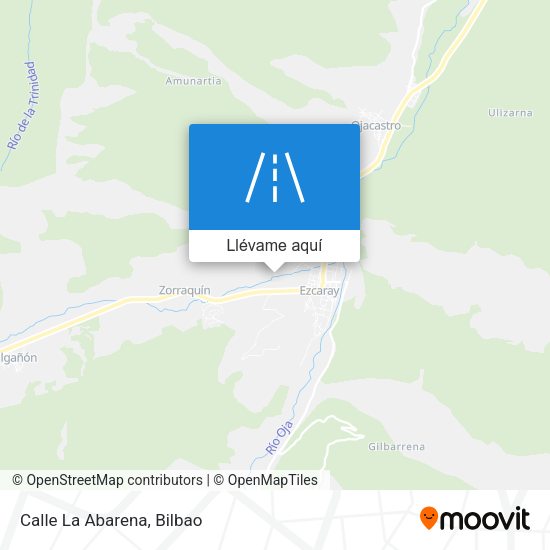 Mapa Calle La Abarena