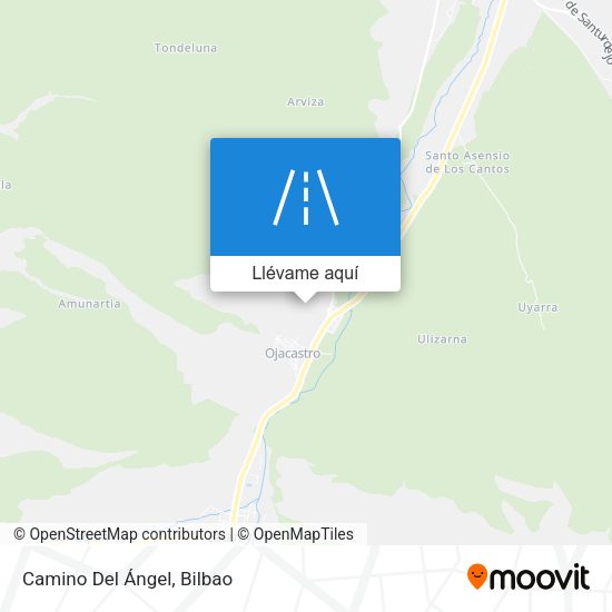 Mapa Camino Del Ángel