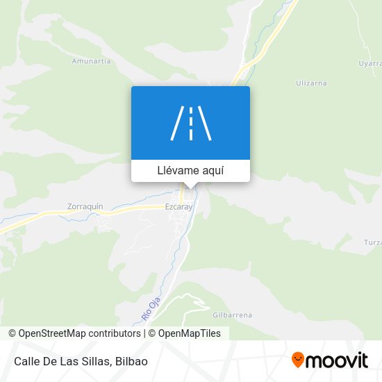 Mapa Calle De Las Sillas