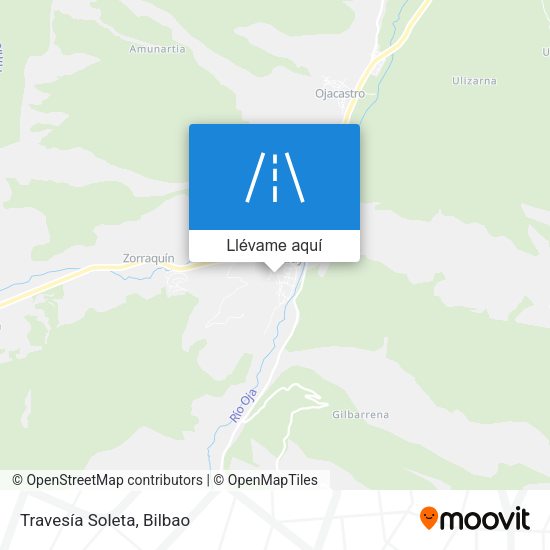 Mapa Travesía Soleta