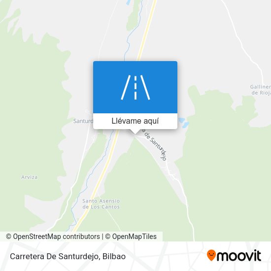 Mapa Carretera De Santurdejo