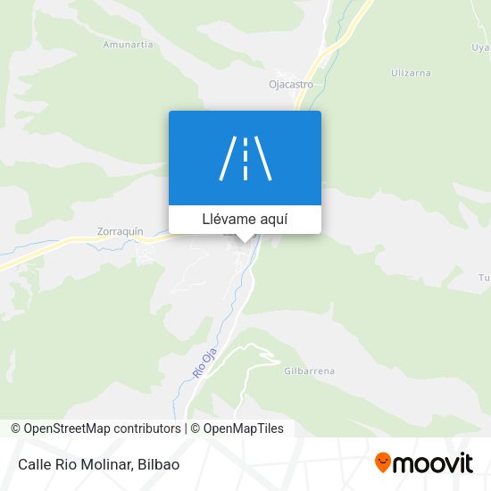 Mapa Calle Rio Molinar