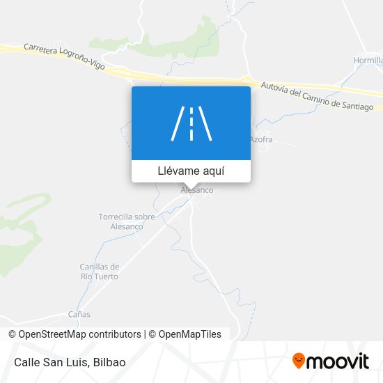Mapa Calle San Luis