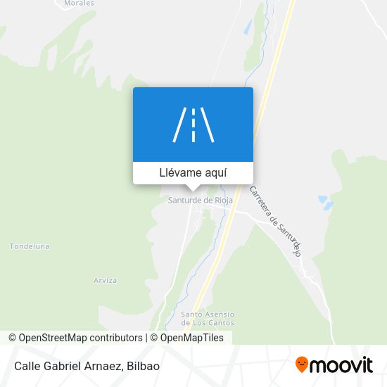 Mapa Calle Gabriel Arnaez