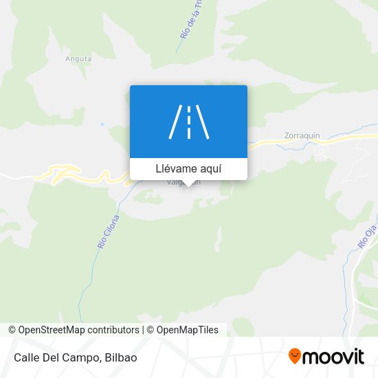 Mapa Calle Del Campo