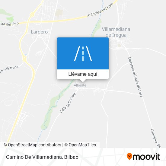 Mapa Camino De Villamediana