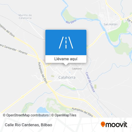 Mapa Calle Rio Cardenas