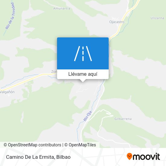 Mapa Camino De La Ermita