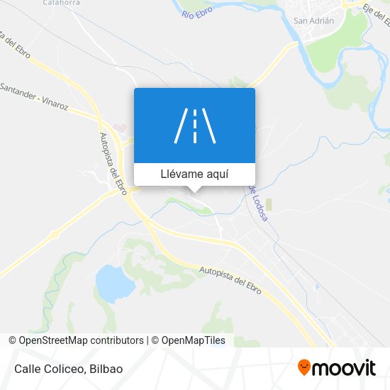 Mapa Calle Coliceo