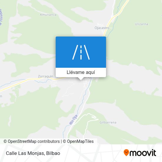 Mapa Calle Las Monjas