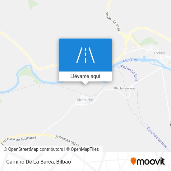 Mapa Camino De La Barca