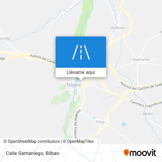 Mapa Calle Samaniego
