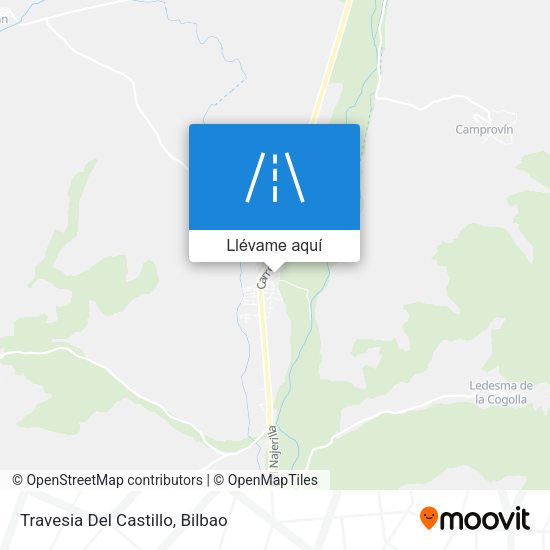 Mapa Travesia Del Castillo