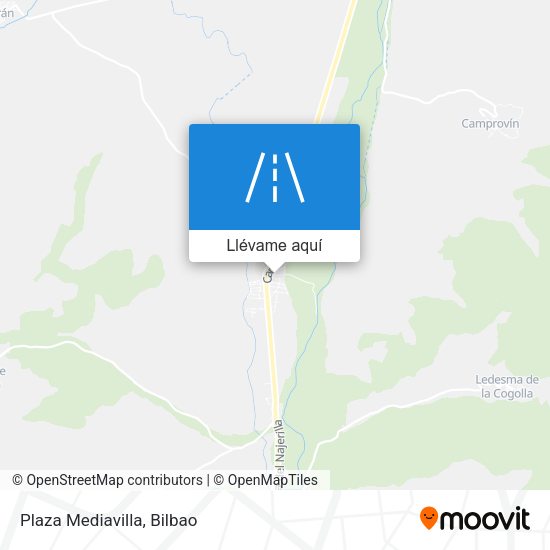 Mapa Plaza Mediavilla
