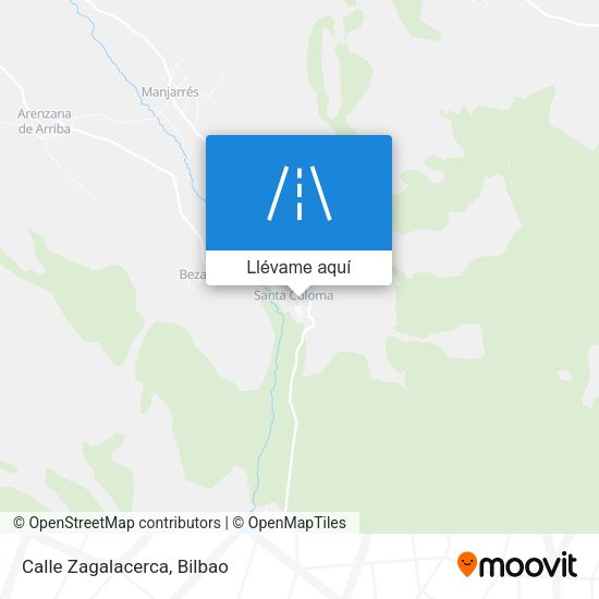 Mapa Calle Zagalacerca