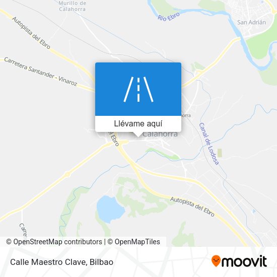 Mapa Calle Maestro Clave
