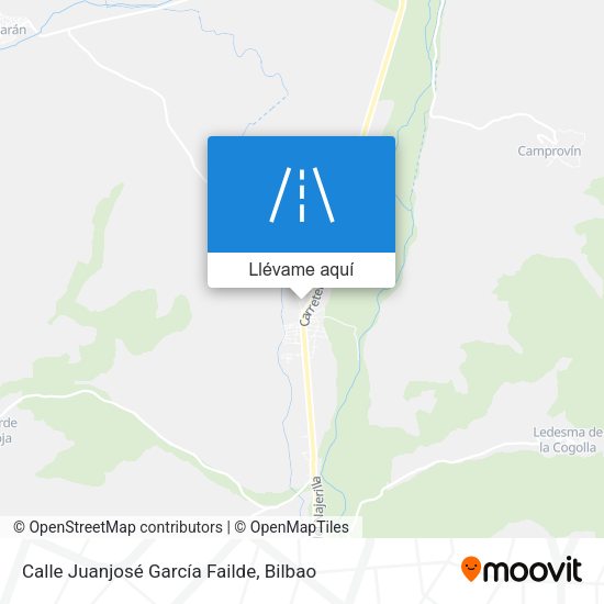 Mapa Calle Juanjosé García Failde