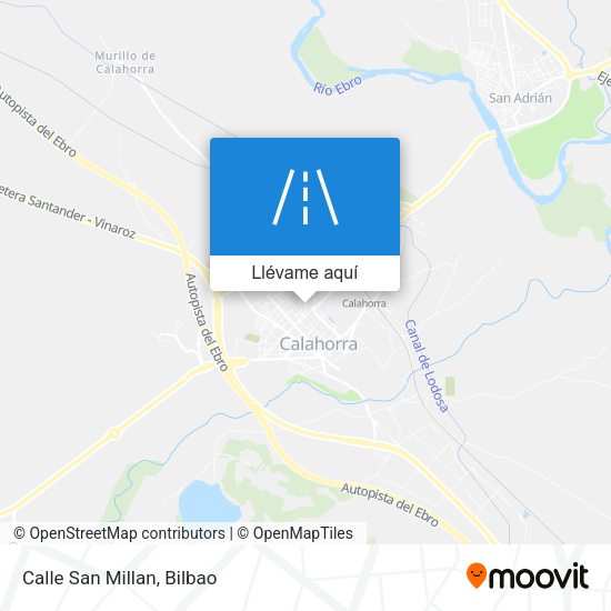 Mapa Calle San Millan