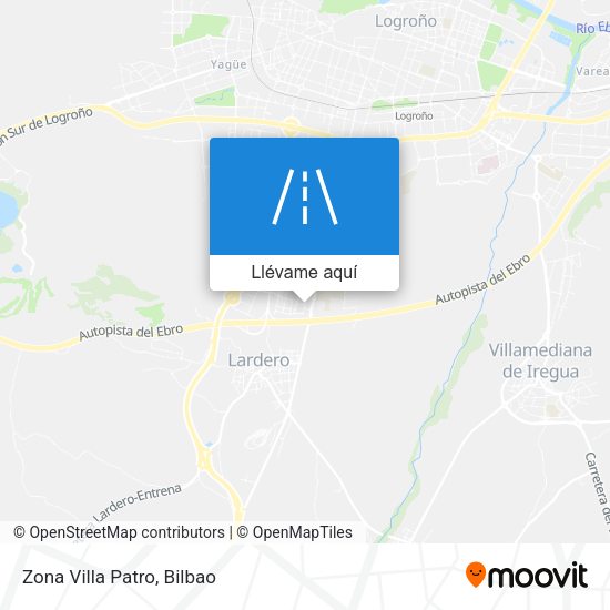 Mapa Zona Villa Patro