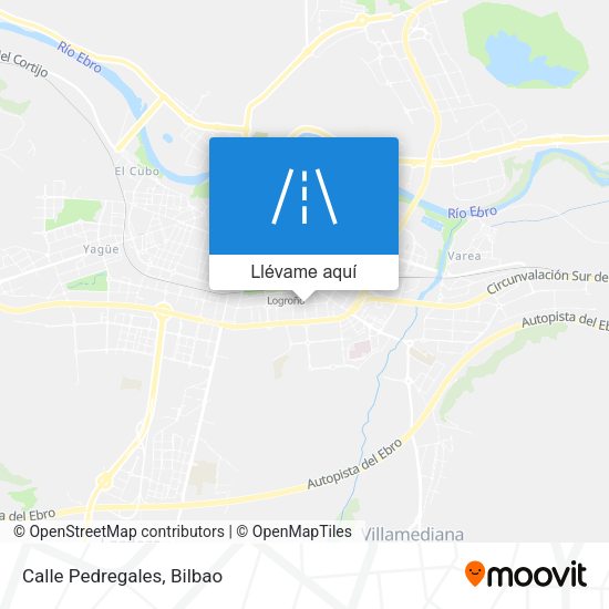 Mapa Calle Pedregales