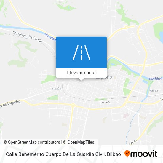Mapa Calle Benemérito Cuerpo De La Guardia Civil