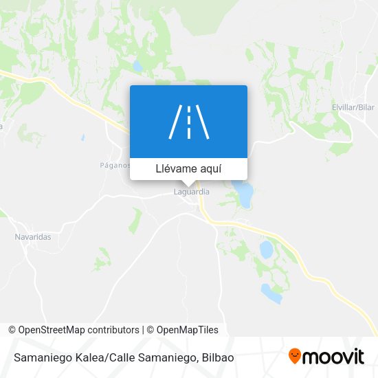 Mapa Samaniego Kalea / Calle Samaniego