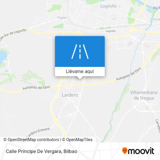 Mapa Calle Príncipe De Vergara