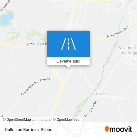 Mapa Calle Las Barricas