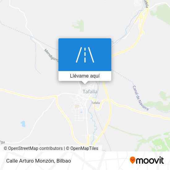 Mapa Calle Arturo Monzón