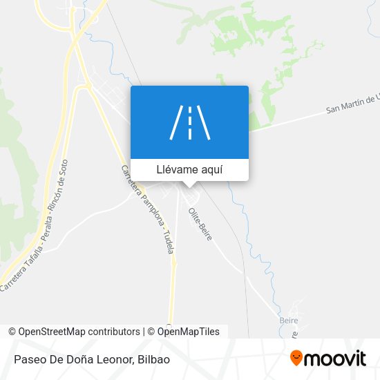 Mapa Paseo De Doña Leonor